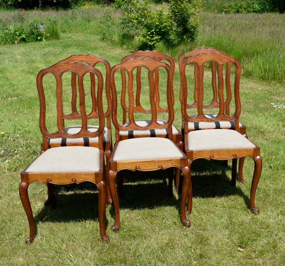 Early 20th Century Set of 6 French Dining Chairs View III