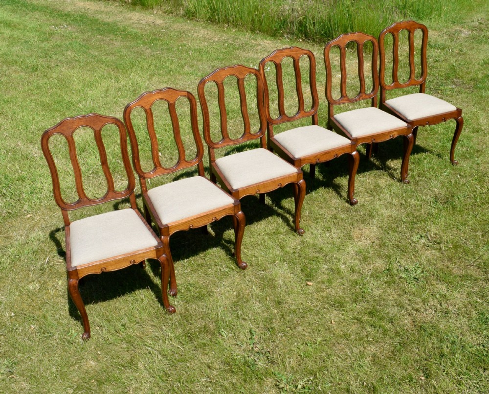 Early 20th Century Set of 6 French Dining Chairs View VI