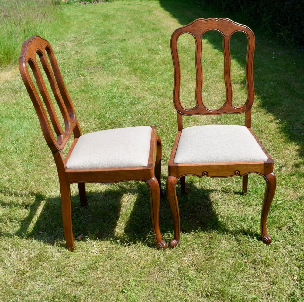Early 20th Century Set of 6 French Dining Chairs View XIX