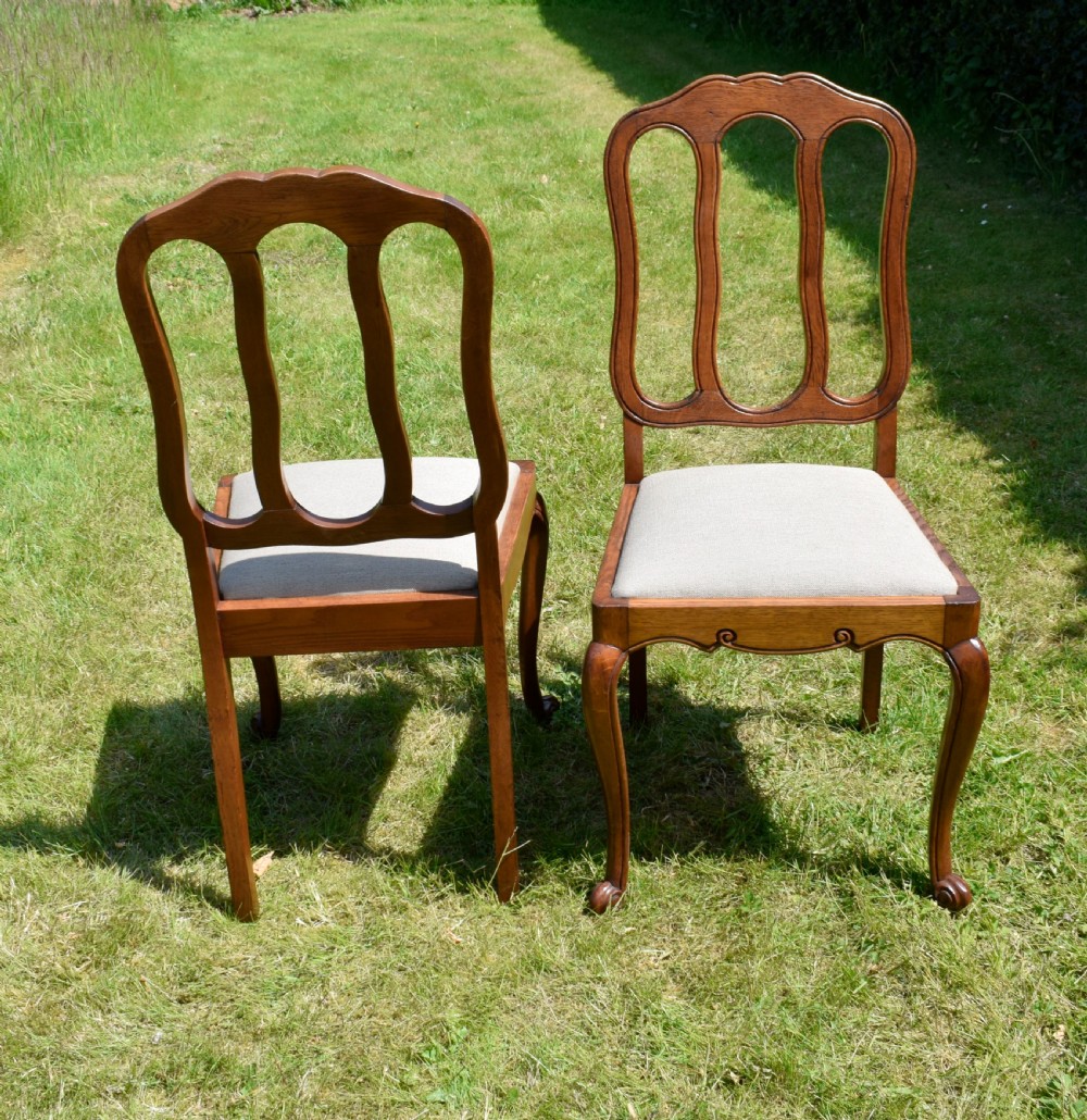 Early 20th Century Set of 6 French Dining Chairs View XX