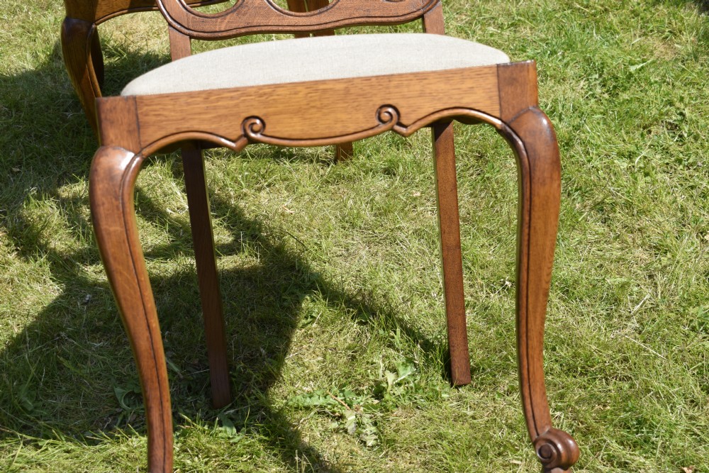 Early 20th Century Set of 6 French Dining Chairs View XXII