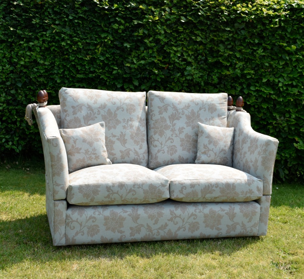 Early 20th Century Knole Sofa, Settee, Couch  View XII