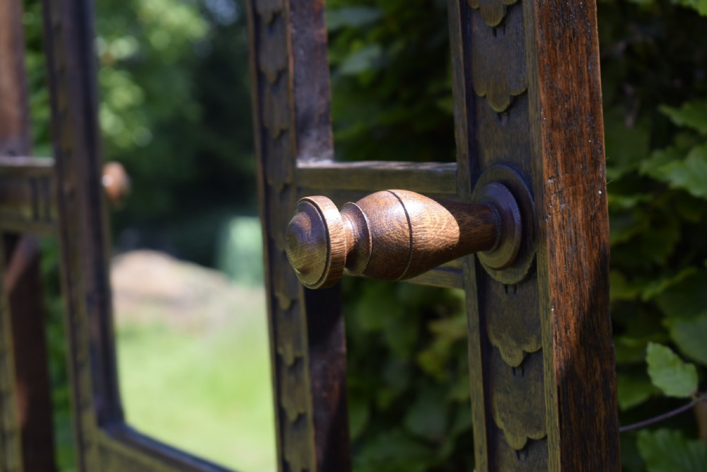 Victorian Carved Oak Hall Stand View XII