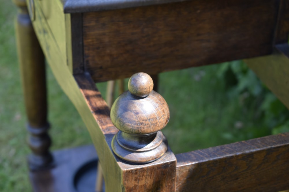 Victorian Carved Oak Hall Stand View XIV