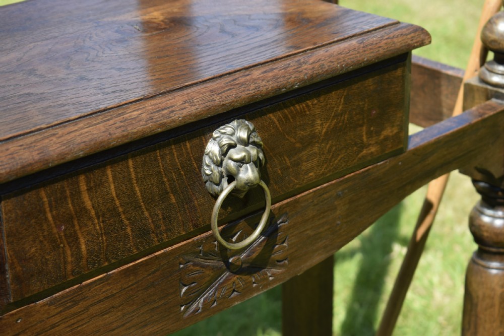 Victorian Carved Oak Hall Stand View XXIV