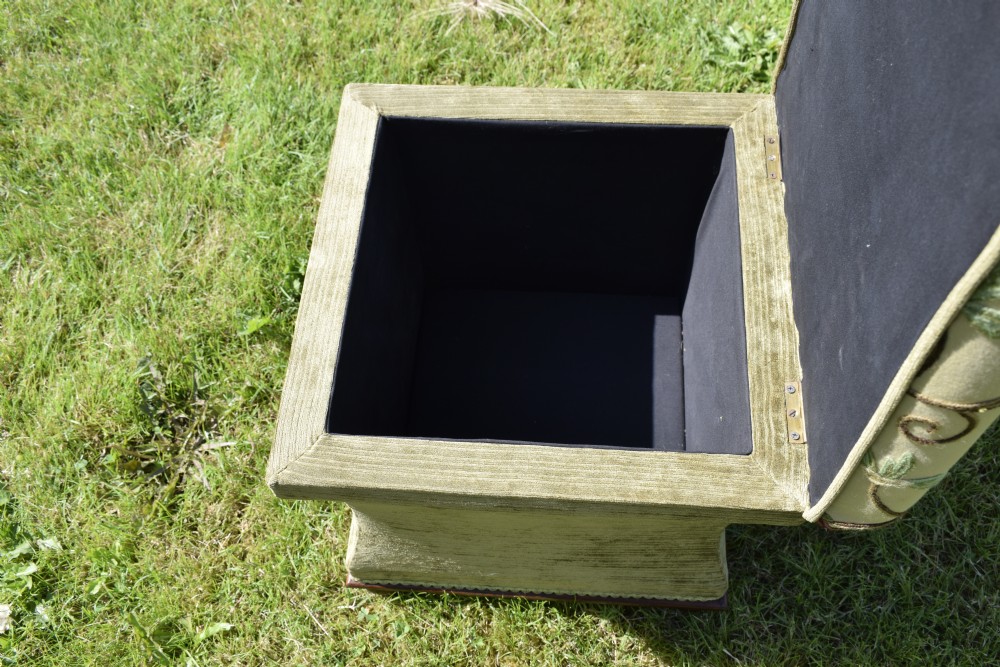 Victorian Ottoman Work Box View IX