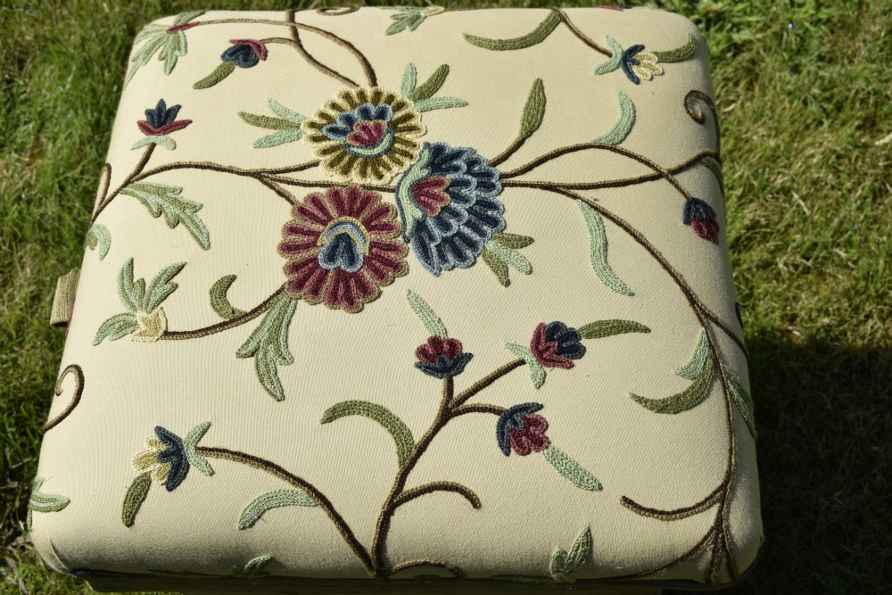 Victorian Ottoman Work Box View X