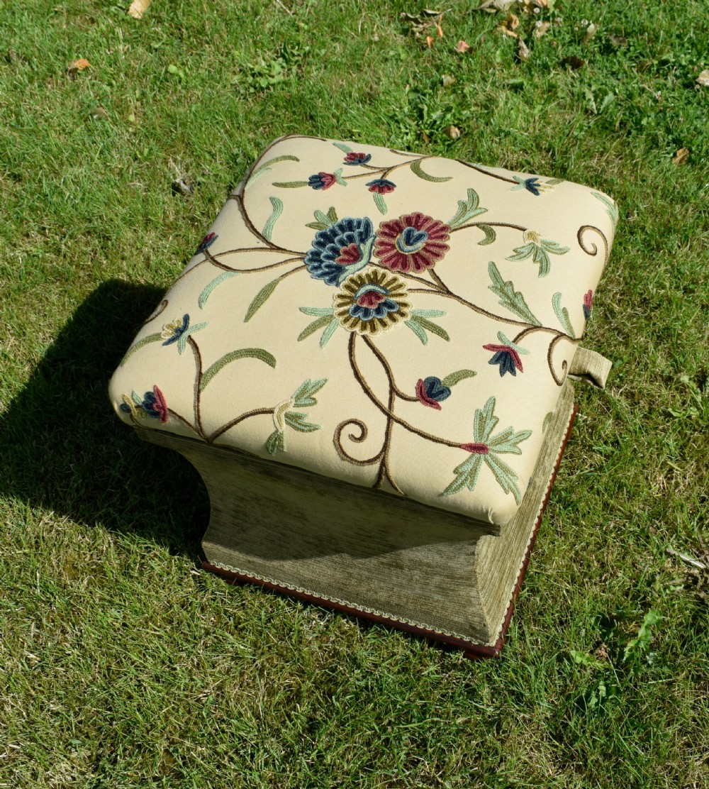 Victorian Ottoman Work Box View XI