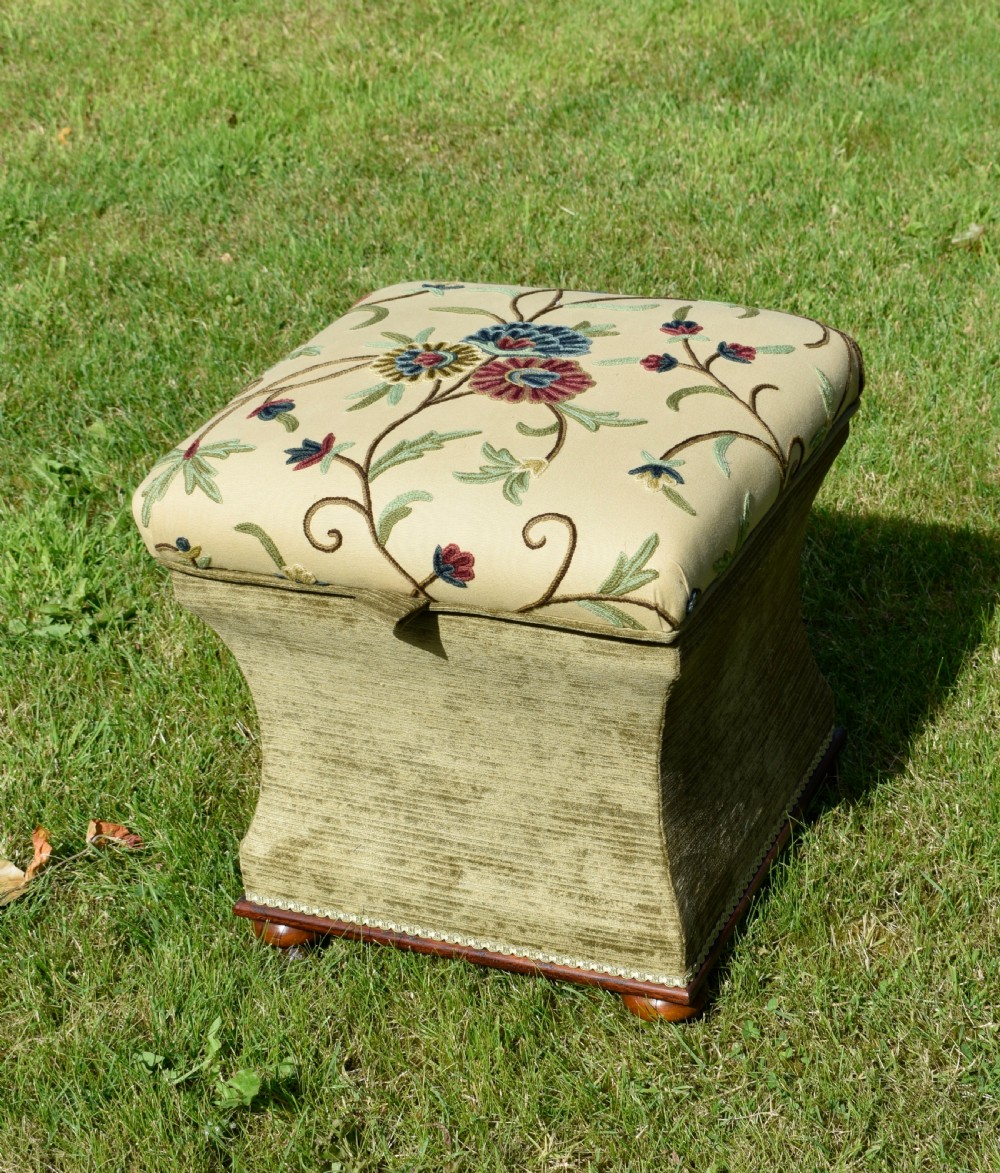 Victorian Ottoman Work Box View XVII