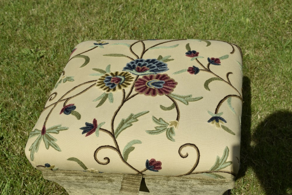 Victorian Ottoman Work Box View XXI