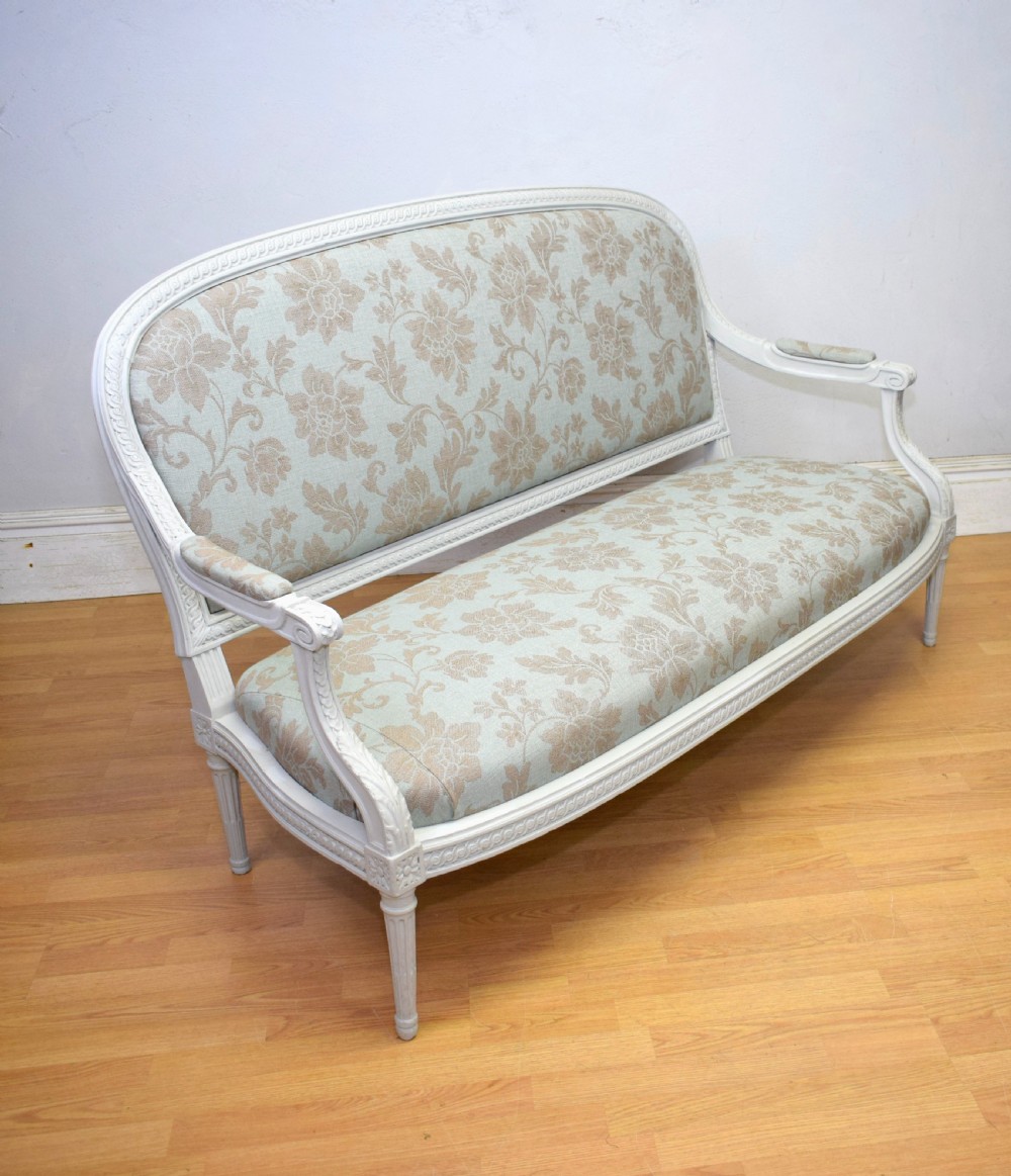 Antique Decorative French Sofa View II