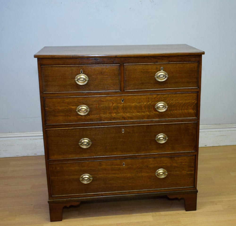 Georgian Period Oak Chest of Drawers  View V