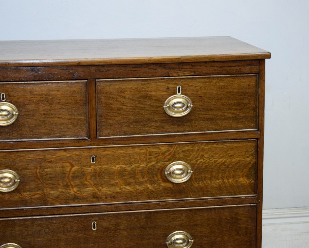 Georgian Period Oak Chest of Drawers  View VI