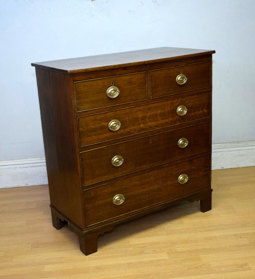 Georgian Period Oak Chest of Drawers  View IX