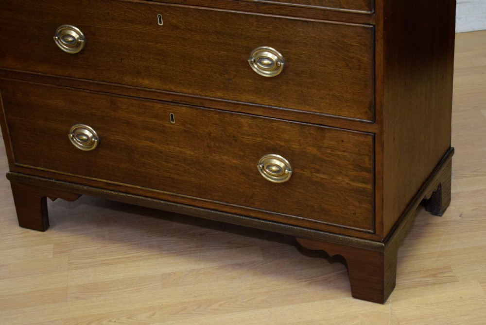 Georgian Period Oak Chest of Drawers  View XIII