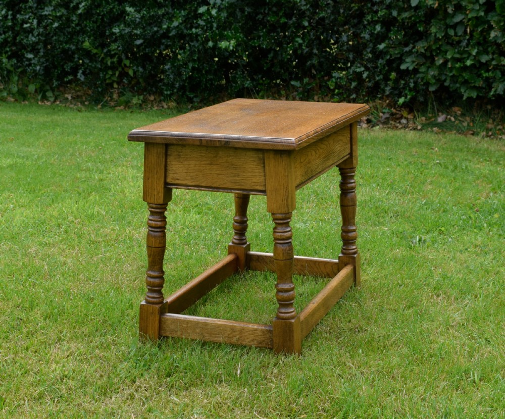 Early 20th Century Oak Coffee Table View II