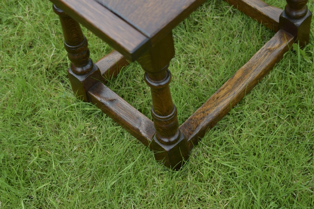  Oak Joint Stool View XIII