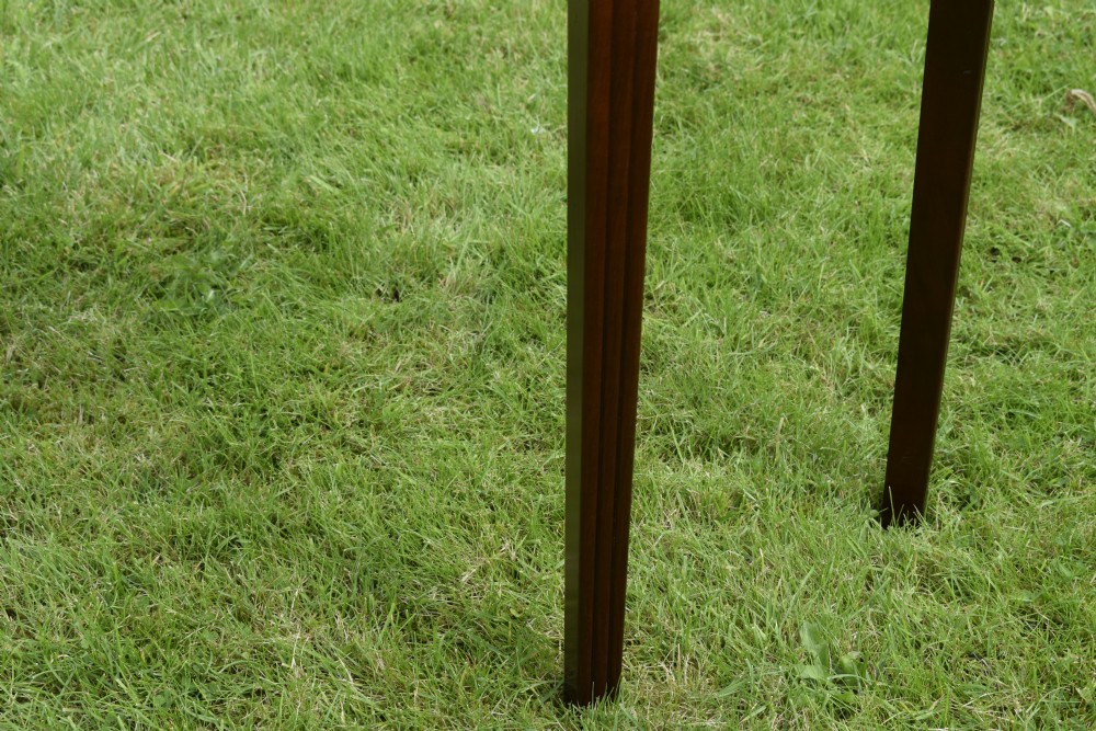 Georgian Mahogany Demi Lune Table View VII