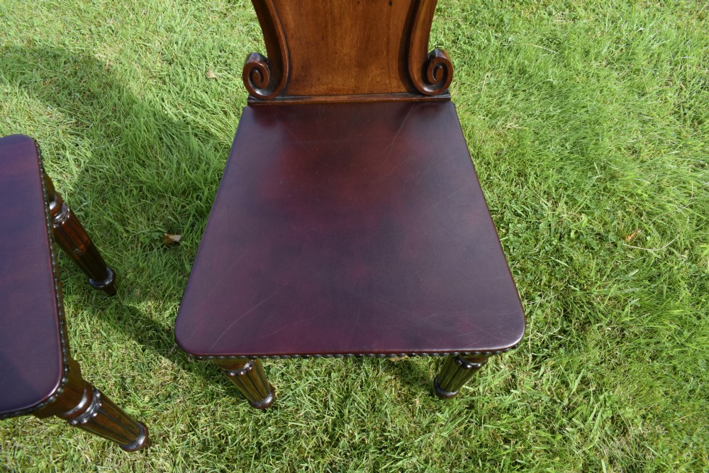 Pair of Regency Hall Chairs View XV