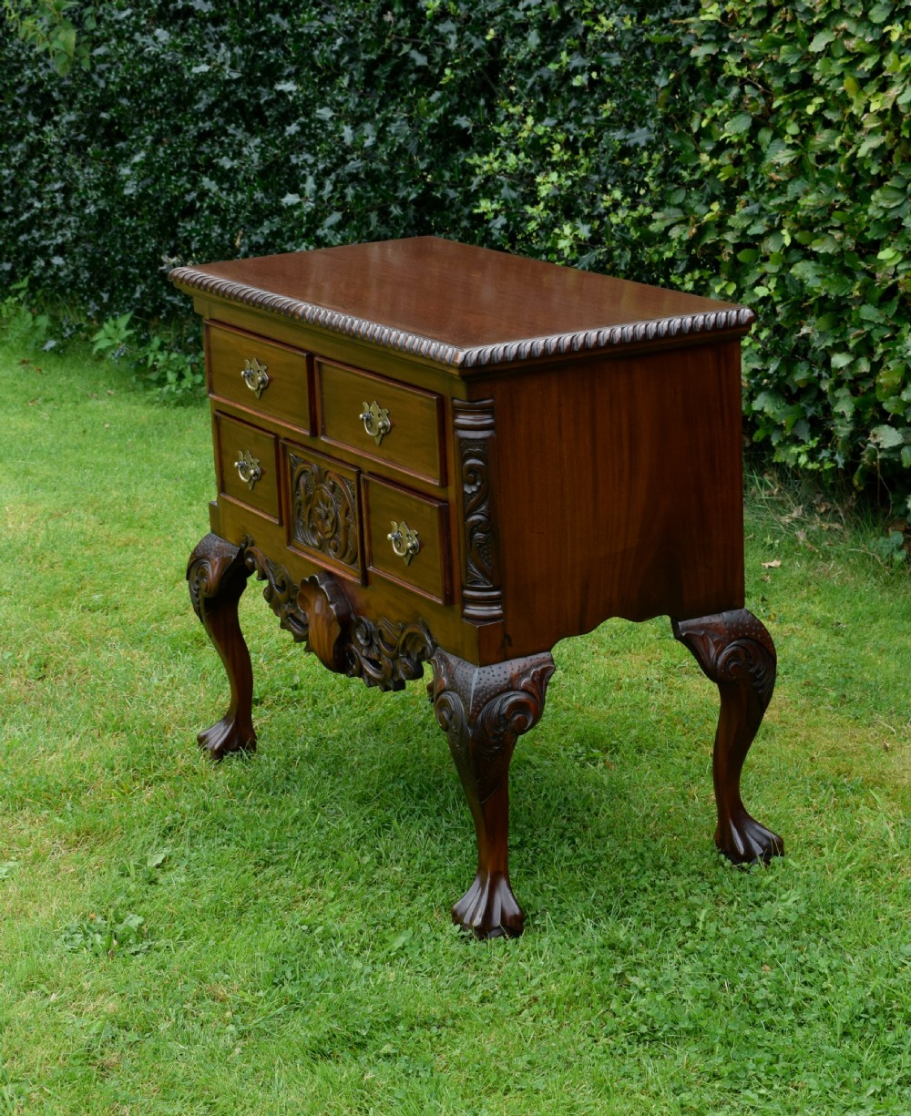 Early 20th Century Chippendale Lowboy View IX