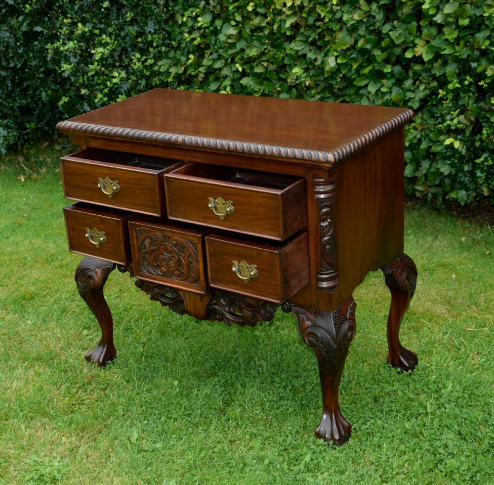 Early 20th Century Chippendale Lowboy View XVI
