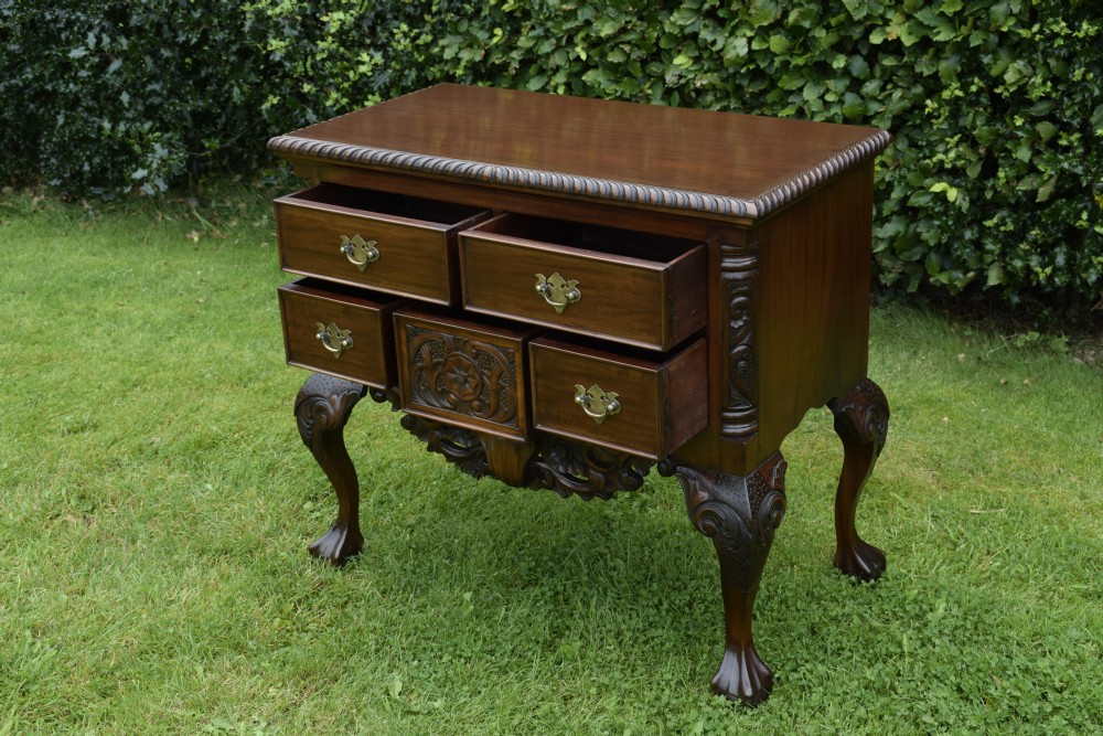 Early 20th Century Chippendale Lowboy View XVII