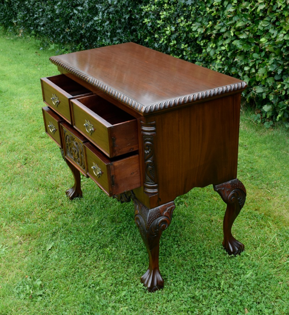 Early 20th Century Chippendale Lowboy View XVIII