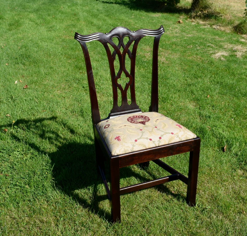 Georgian Period Chippendale Chair
