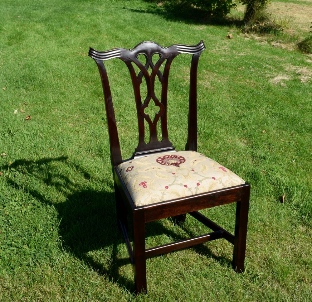 Georgian Period Chippendale Chair View IV