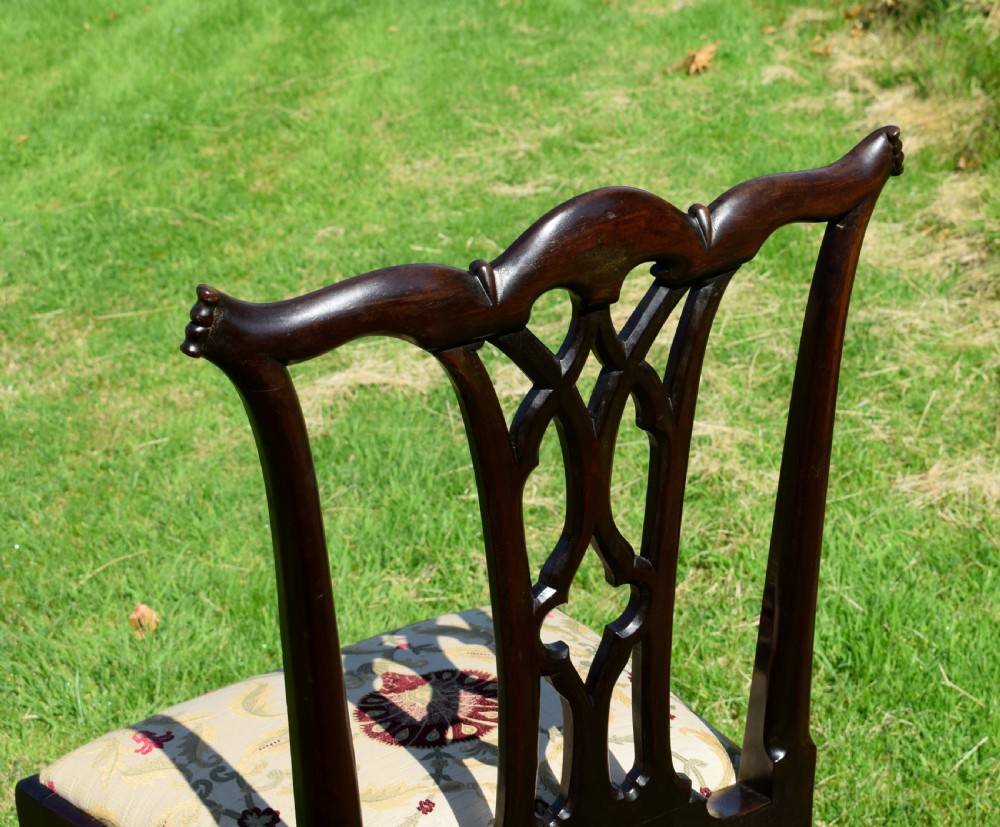 Georgian Period Chippendale Chair View VI