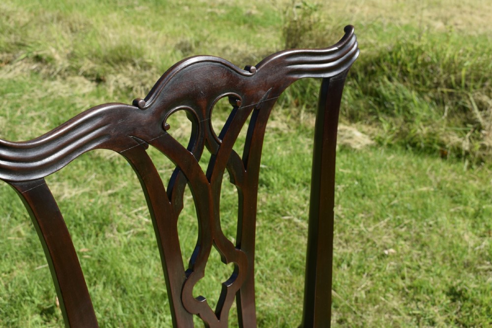 Georgian Period Chippendale Chair View X