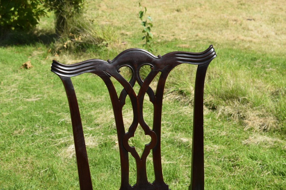 Georgian Period Chippendale Chair View XIII