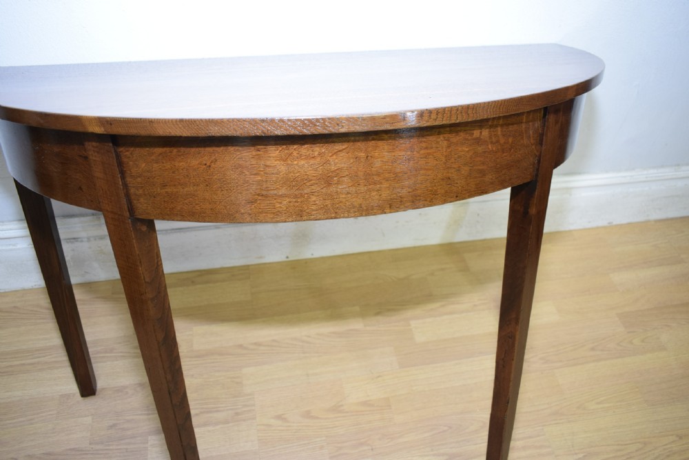 Georgian Demi Lune Console Table View X