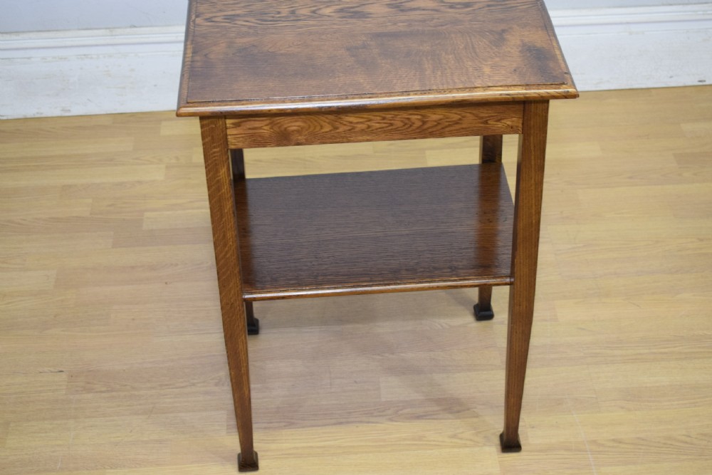 Oak Arts & Crafts Occasional Table View IV