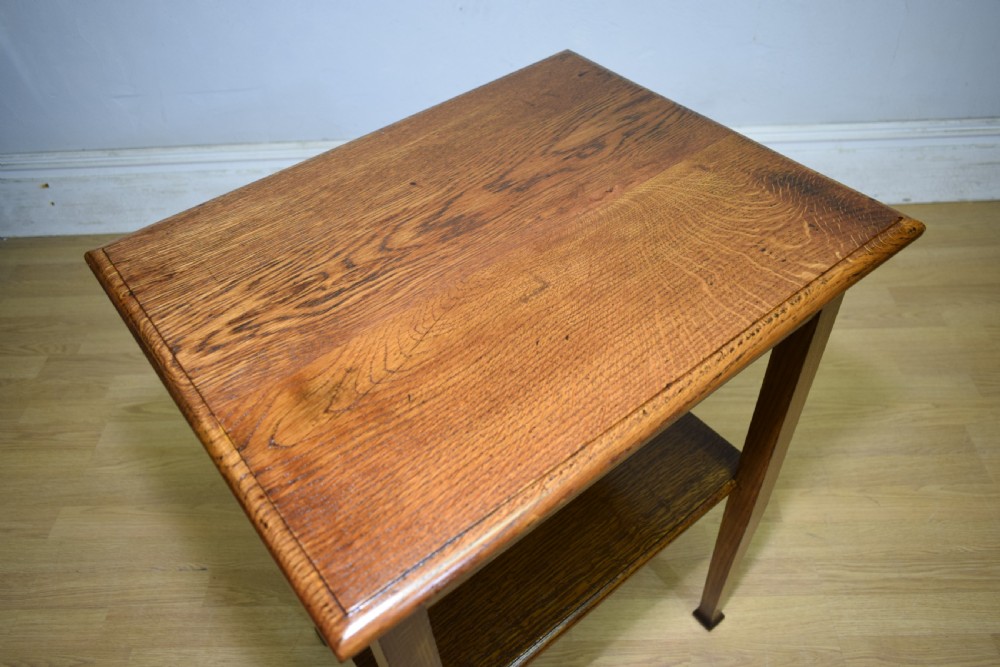 Oak Arts & Crafts Occasional Table View VII