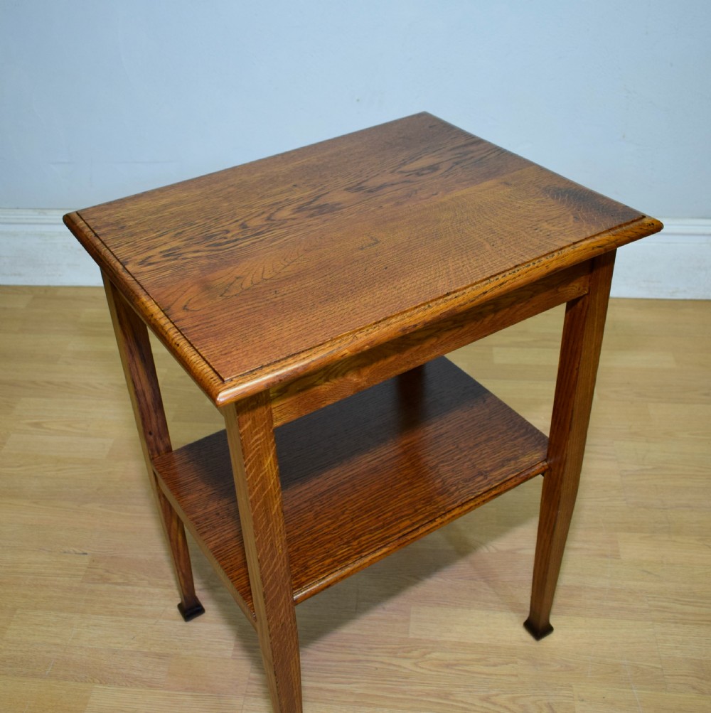 Oak Arts & Crafts Occasional Table View VIII