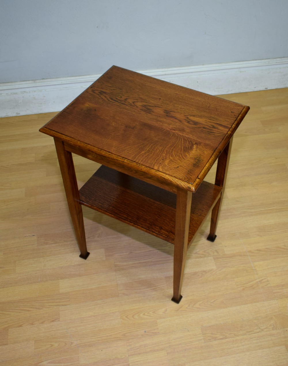 Oak Arts & Crafts Occasional Table View X