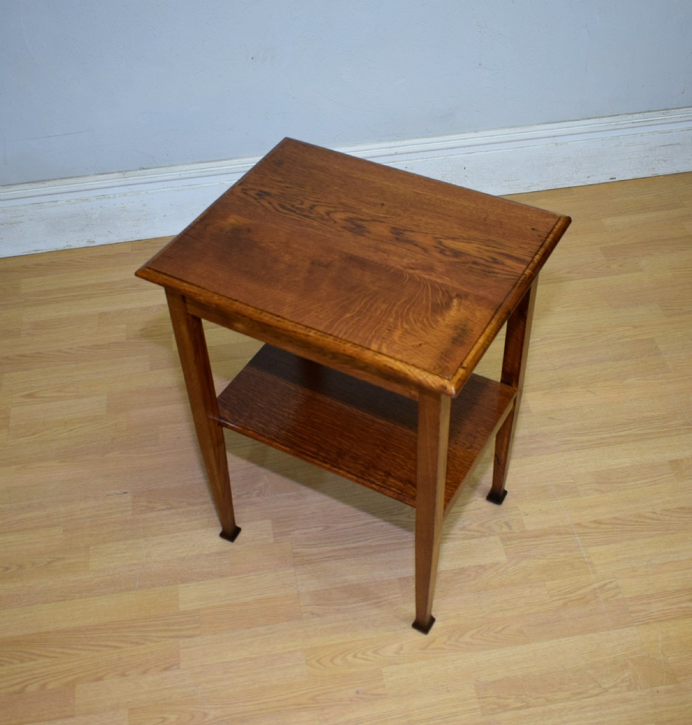 Oak Arts & Crafts Occasional Table View XII