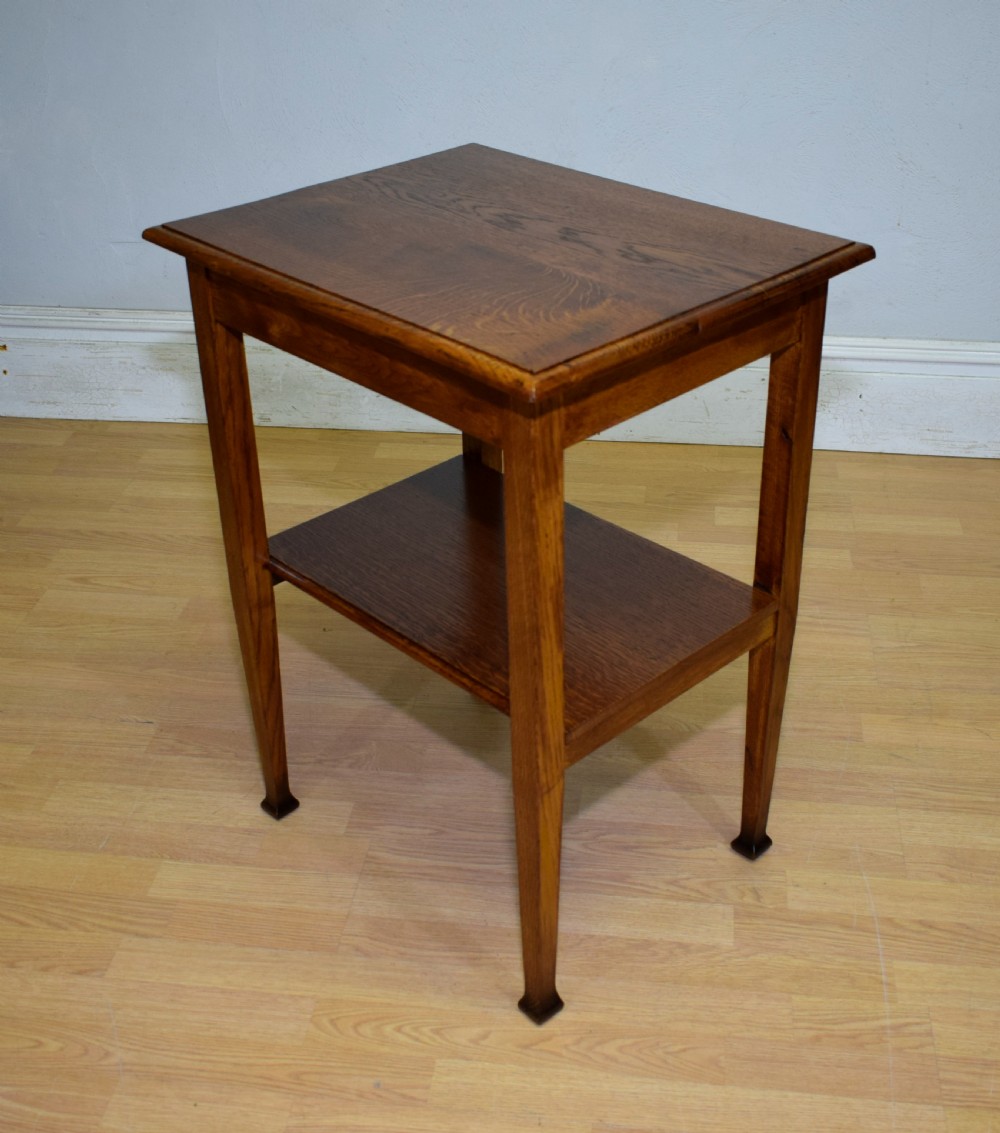 Oak Arts & Crafts Occasional Table View XIII