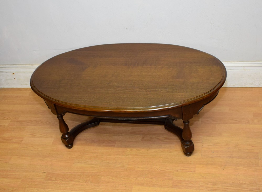 Oak Coffee Table Early 20th Century  View II