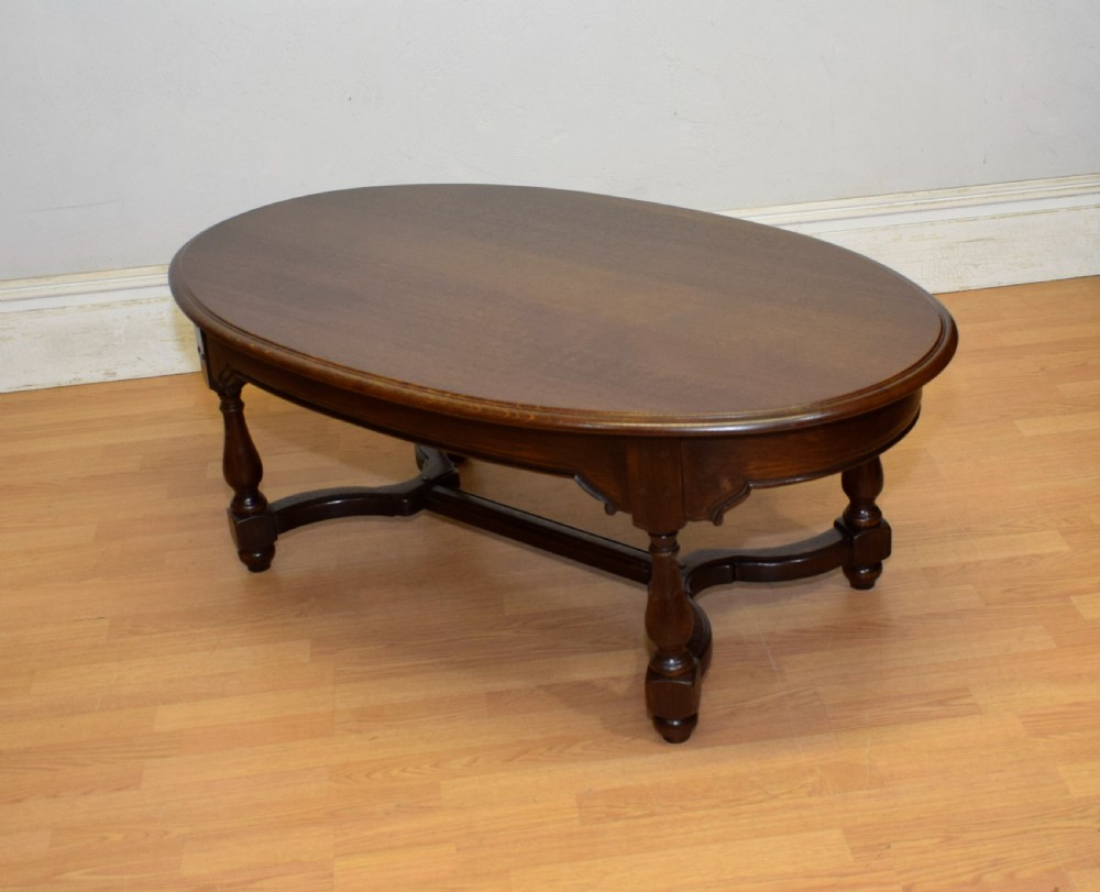 Oak Coffee Table Early 20th Century  View V