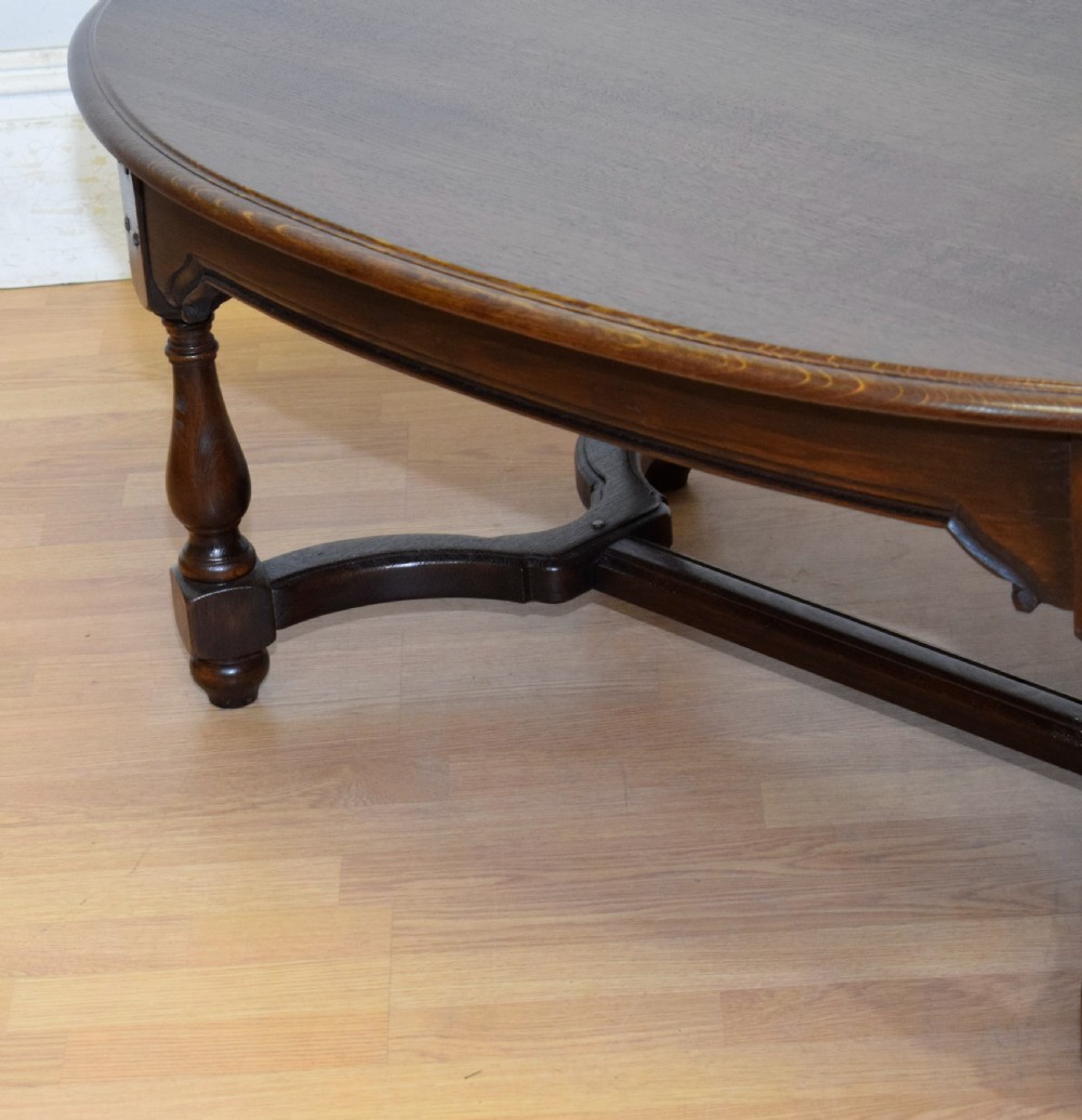 Oak Coffee Table Early 20th Century  View VI