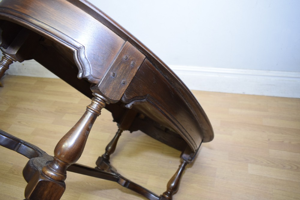 Oak Coffee Table Early 20th Century  View X