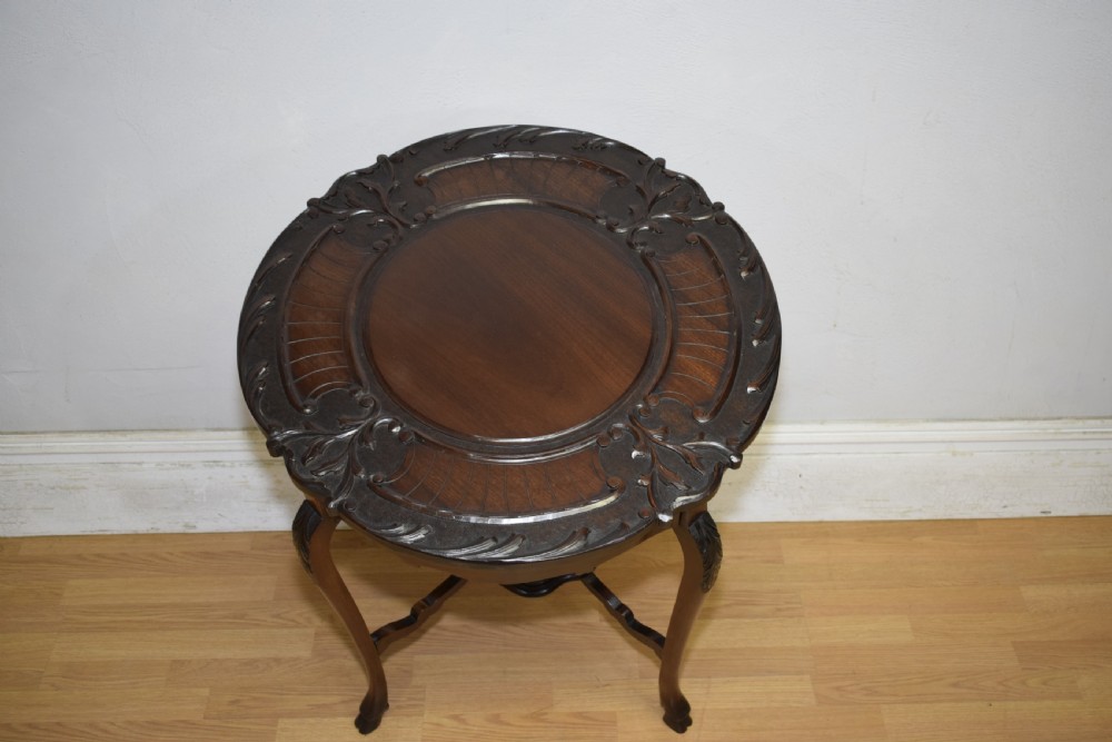 Victorian Center Table /  Jardiniere Table View V