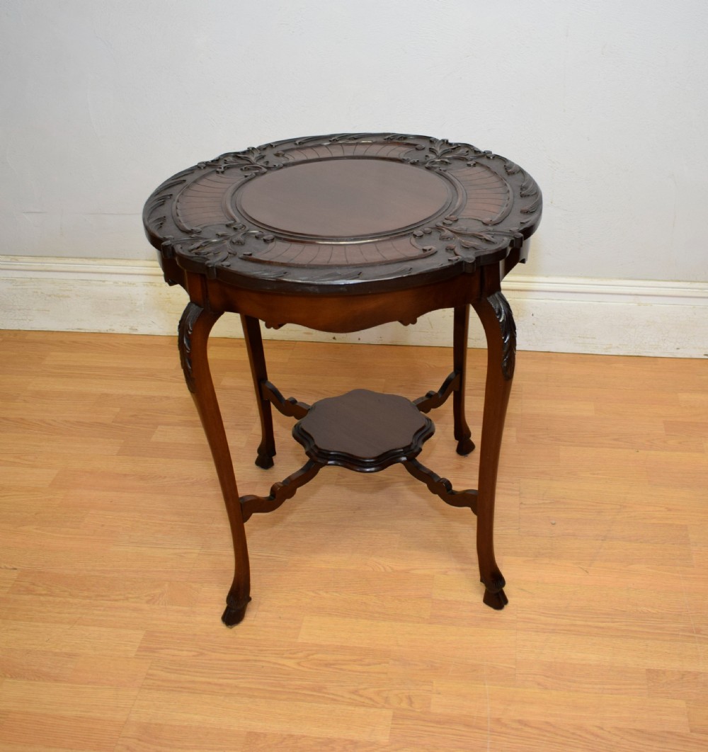 Victorian Center Table /  Jardiniere Table View IX