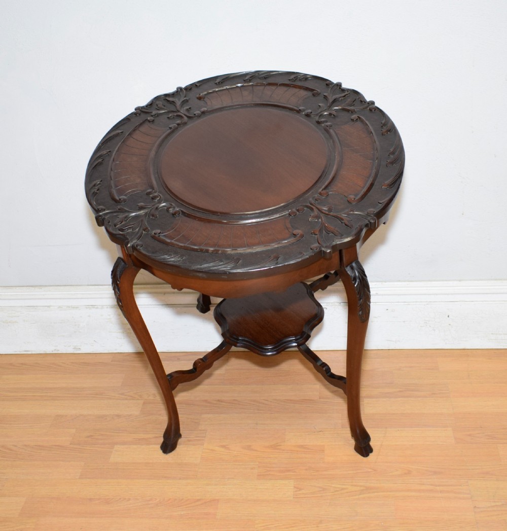 Victorian Center Table /  Jardiniere Table View XI