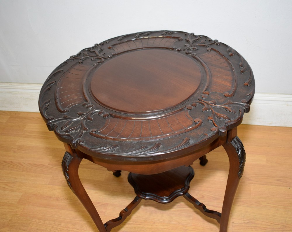 Victorian Center Table /  Jardiniere Table View XIX
