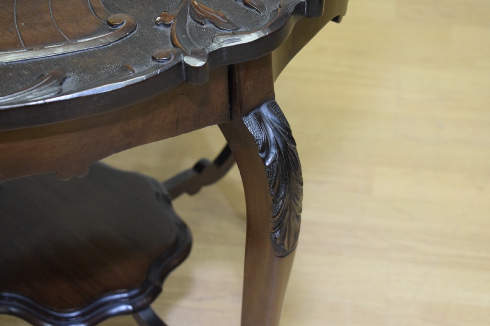 Victorian Center Table /  Jardiniere Table View XX