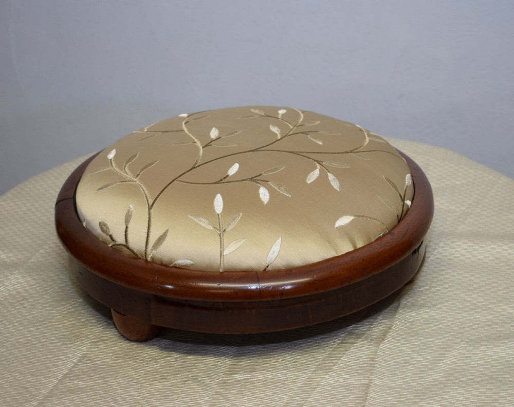 Victorian Walnut Foot Stool