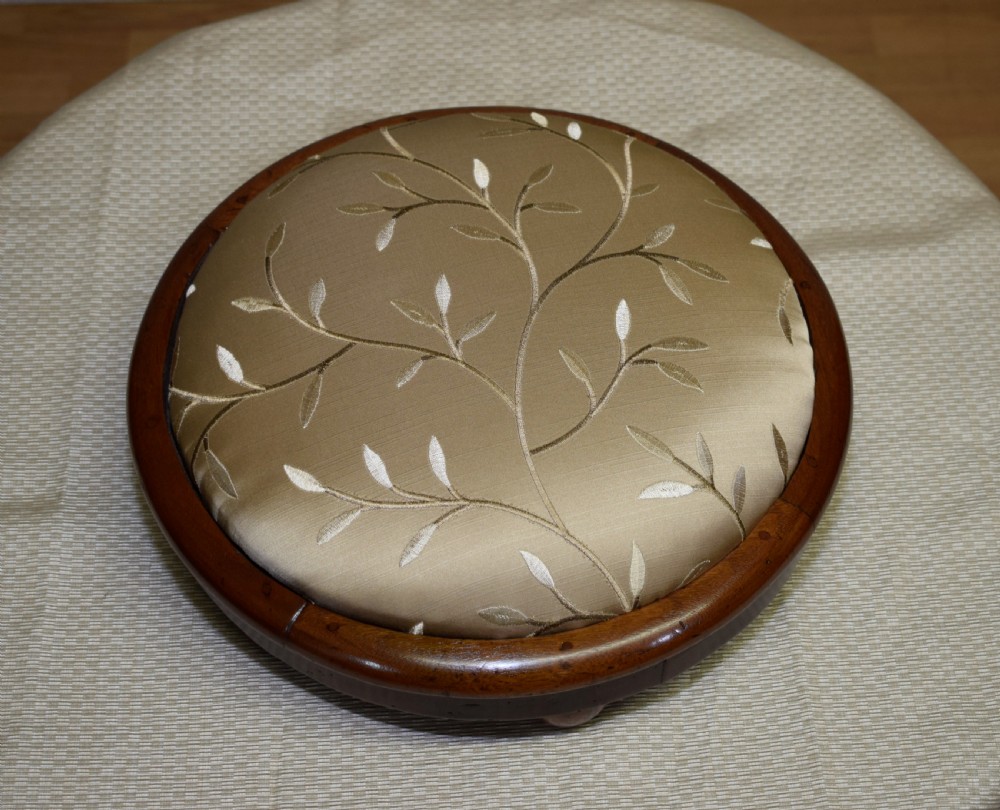 Victorian Walnut Foot Stool View IX